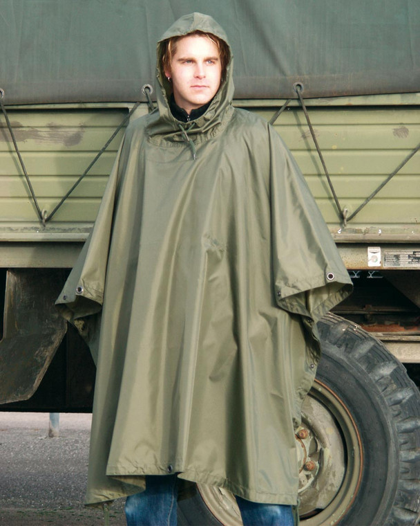 MIL-TEC® OD RIPSTOP WET WEATHER PONCHO