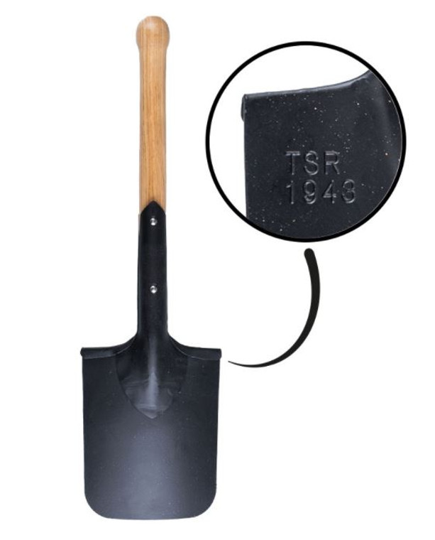 GERMAN REPRO WWII STRAIGHT HANDLE SHOVEL