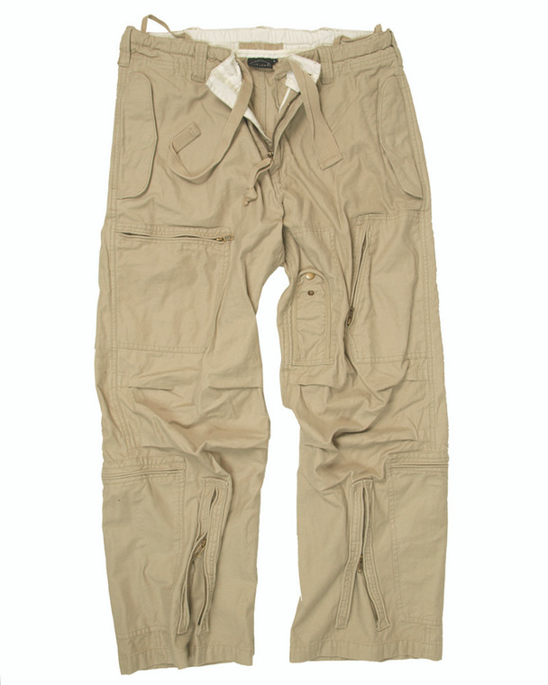 MIL-TEC® KHAKI PREWASHED PILOT PANTS