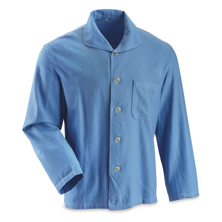 GERMAN BLUE PAJAMA JACKET USED