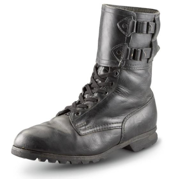 CZECH BLACK M60 2-BUCKLE BOOTS USED