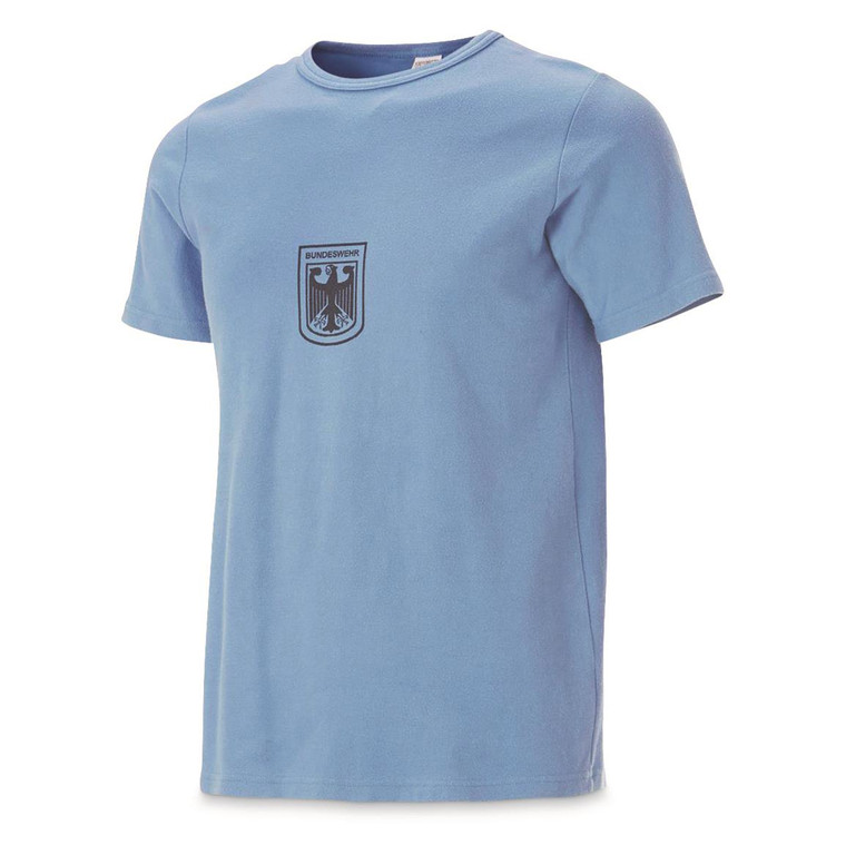 GERMAN BLUE PT SHIRT USED