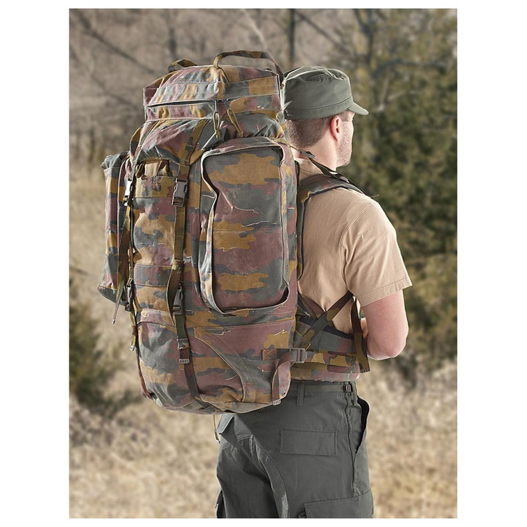 BELGIUM M97 CAMO RUCKSACK USED