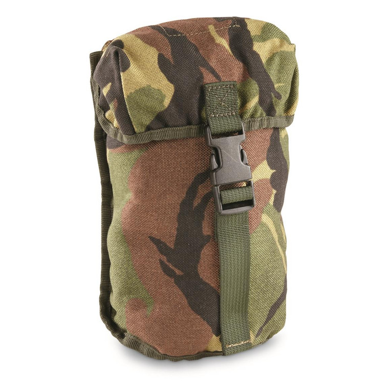 DUTCH CAMO MOLLE CANTEEN POUCH USED