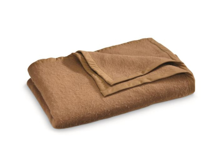 ITALIAN TAN FIRE-PROOF BLANKET NEW