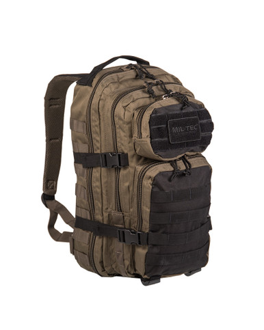 MIL-TEC® GREEN/BLACK 20L RANGER ASSAULT PACK - STURM-MILTEC USA.