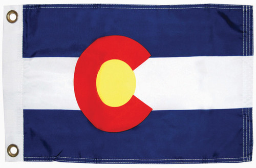 Colorado  Flag 12X18  Nylon (Flag And Pennants) by Taylor Made (93093)