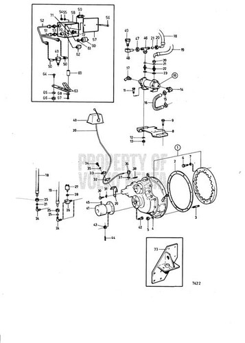 Hose by Volvo Penta (847165)