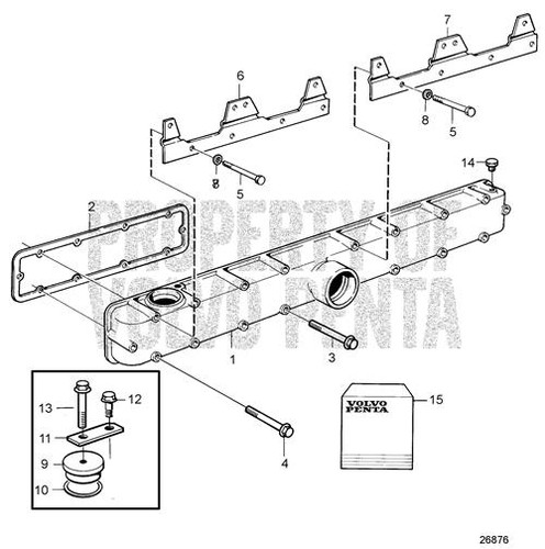 O-Ring by Volvo Penta (925071)