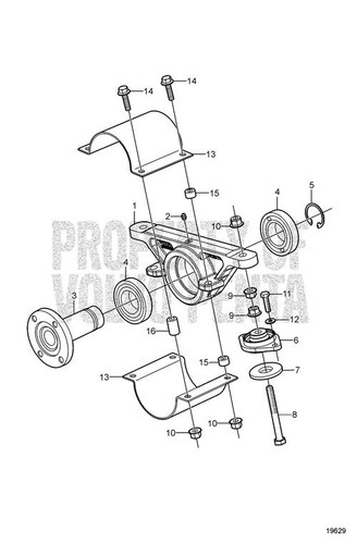 Screw, Volvo Penta - Volvo Penta (959968)