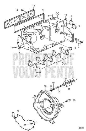 Flywheel Housing by Volvo Penta (3807905)