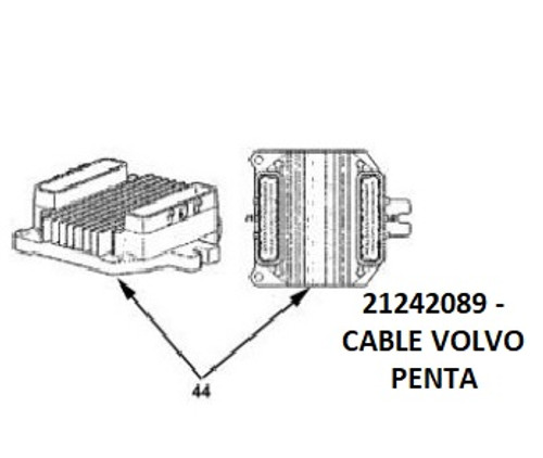 Cable by Volvo Penta (21242089)