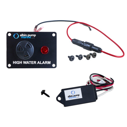 Albin Pump Digital High Water Alarm - 12V - P/N 01-69-041
