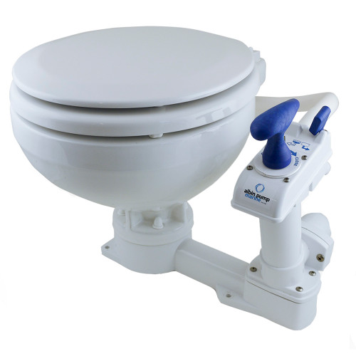 Albin Pump Marine Toilet Manual Compact Low - P/N 07-01-003