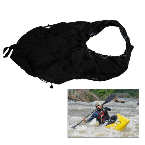Attwood Universal Fit Kayak Spray Skirt - Black - P/N 11776-5