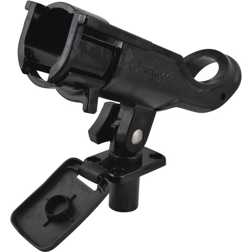 Attwood Heavy Duty Adjustable Rod Holder with Flush Mount - P/N 5014-4