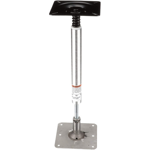 Attwood SWIVL-EZE Lock'N-Pin 3/4" Pedestal Kit 13" Post 7" x 7" Stainless Steel Base Plate Threaded - P/N 977339-T