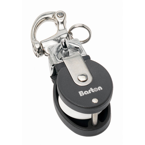 Barton Marine Small Snatch Block with Stainless Snap Shackle - P/N 90 301