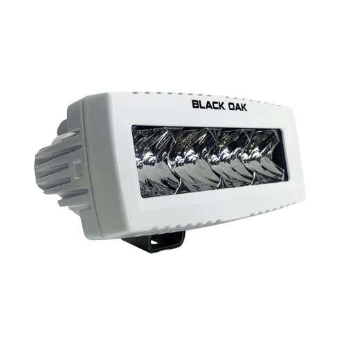 Black Oak Pro Series 4" Spreader Light Flood - White - P/N 4MS-F