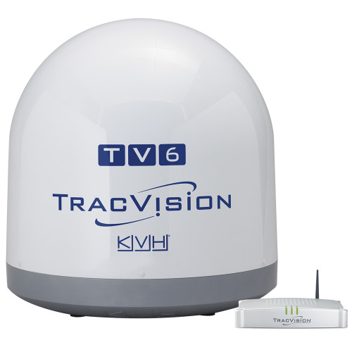 KVH TracVision TV6 - with Circular LNB for North America - P/N 01-0369-07