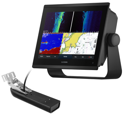 Garmin GPSMAP® 1243xsv Combo GPS/Fishfinder - Preloaded US+Canada+Bahamas BlueChart® g3 - LakeV&uuml; g3 with GT23M-TM - P/N 010-02367-03/GT23M