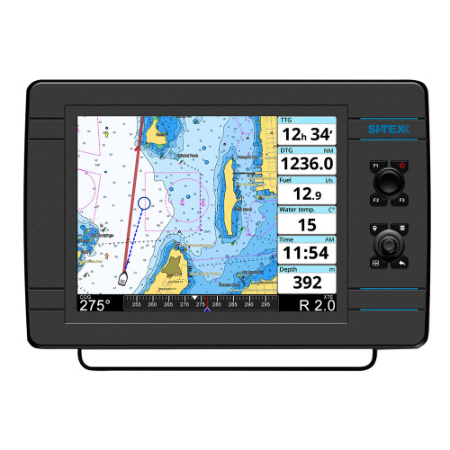 SI-TEX NavPro 1200F with Wifi & Built-In CHIRP - Includes Internal GPS Receiver/Antenna - P/N NAVPRO1200F