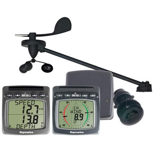 Raymarine Wireless Wind, Speed & Depth System with Triducer - P/N T108-916