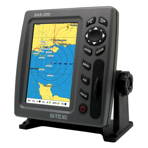 SI-TEX SAS-300 AIS Class B AIS Transceiver with Internal GPS Antenna - P/N SAS-300-1