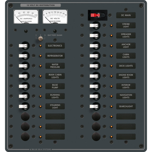 Blue Sea 8380 DC Main + 22 Position - P/N 8380