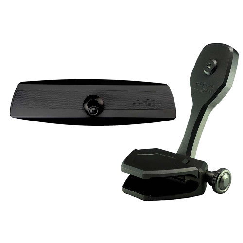 PTM Edge Mirror/Bracket Kit with VR-140 Elite Mirror & ZXR-300 (Black) - P/N P12848-1300TEBBK