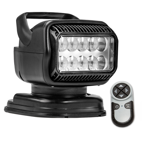 Golight Radioray GT Series Portable Mount - Black LED - Handheld Remote Magnetic Shoe Mount - P/N 79514GT