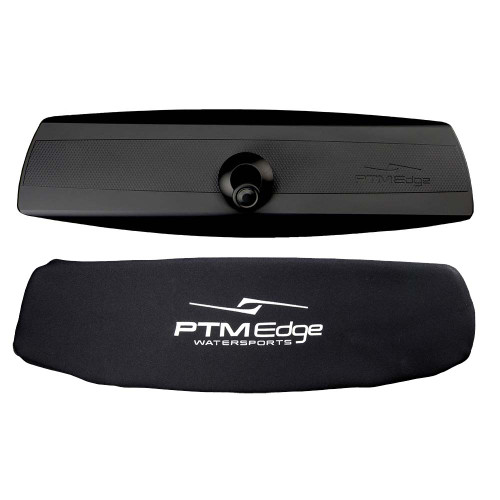 PTM Edge VR-140 Elite Mirror & Cover Combo - Black - P/N P12848-100BK-MS