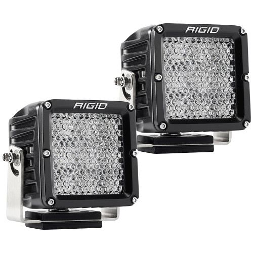 RIGID Industries D-XL PRO Diffused - Pair - Black - P/N 322313