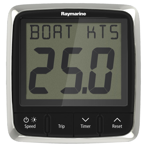 Raymarine i50 Speed Display System with Nylon Thru-Hull Transducer - P/N E70147