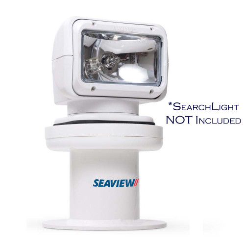 Seaview 6.38" Vertical Searchlight & Thermal Camera Mount with 8" Round Base Plate - P/N PM5SL8