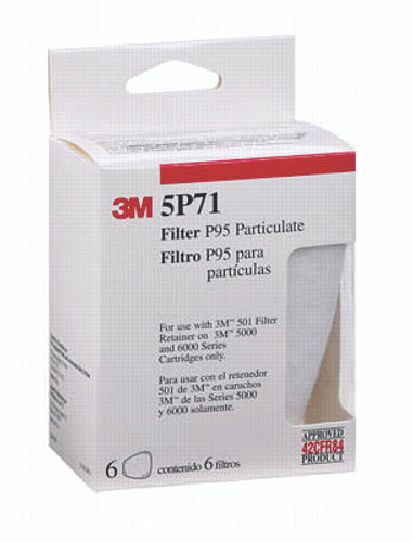 3M™ Particulate Filter 5P71/07194(AAD), P95 100 EA/Case by 3M (051131-07194)