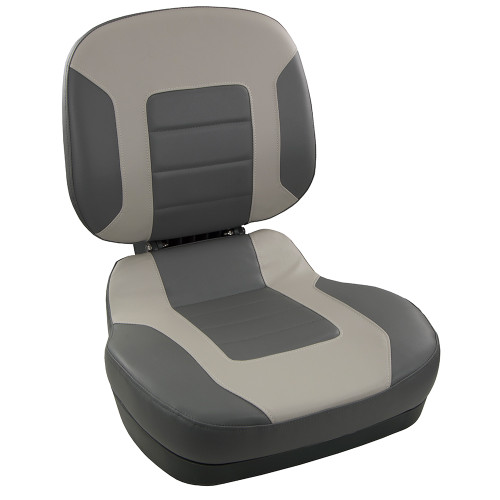 Springfield Fish Pro II Low Back Folding Seat - Charcoal/Grey - P/N 1041583