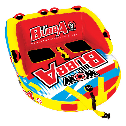 WOW Watersports Big Bubba HI-VIS 2P Towable - 2 Person - P/N 17-1050