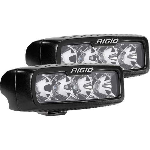 RIGID Industries SR-Q Series PRO Flood LED - Pair - Black - P/N 905113