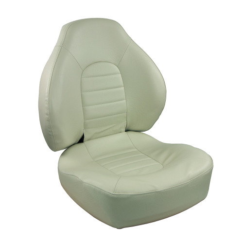 Springfield Fish Pro Mid Back Folding Seat - White - P/N 1041636