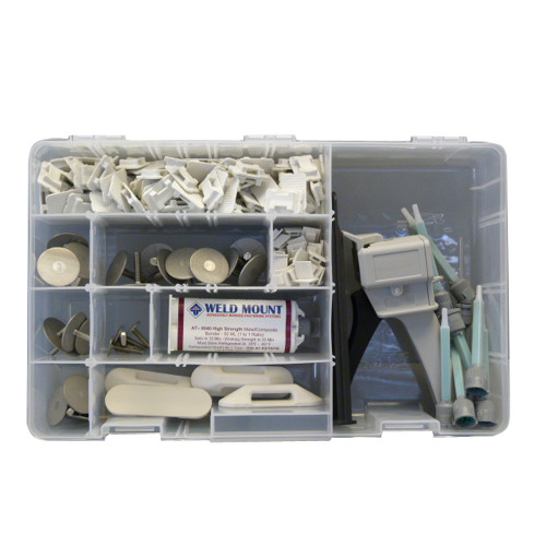 Weld Mount Executive Adhesive & Fastener Kit with AT-8040 Adhesive - P/N 1001003