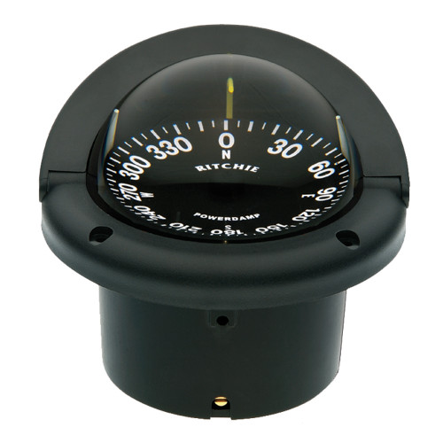 Ritchie HF-742 Helmsman Compass - Flush Mount - Black - P/N HF-742