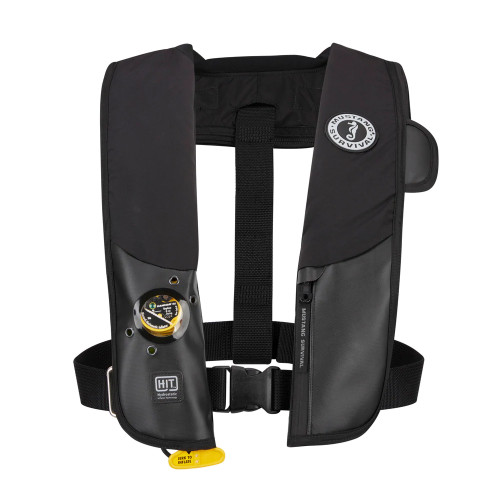 Mustang HIT Hydrostatic Inflatable PFD - Black - Automatic/Manual - P/N MD318302-13-0-202