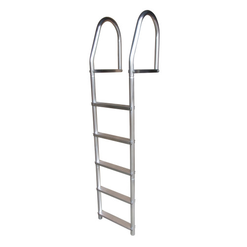 Dock Edge Fixed Eco - Weld Free Aluminum 5-Step Dock Ladder - P/N 2075-F