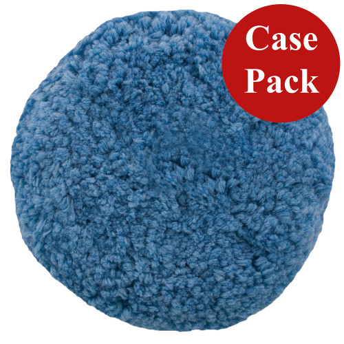 Presta Rotary Blended Wool Buffing Pad - Blue Soft Polish - *Case of 12* - P/N 890144CASE