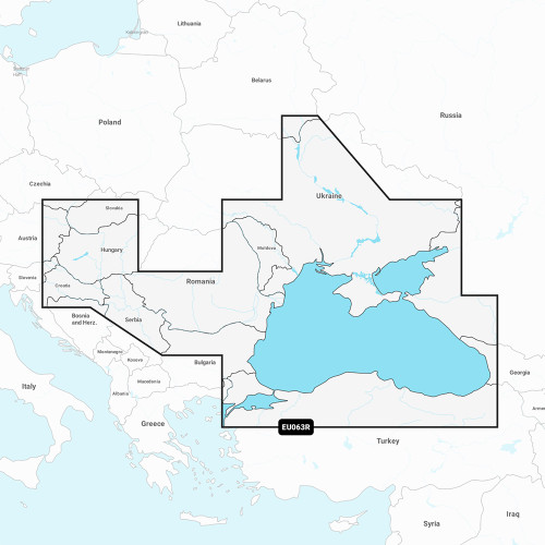 Garmin Navionics Vision+ NVEU063R - Black Sea & Azov Sea - Marine Chart - P/N 010-C1258-00