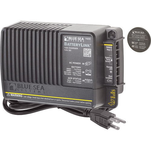 Blue Sea 7605 BatteryLink® Charger - 10Amp - 2-Bank - P/N 7605