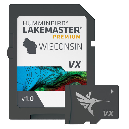 Humminbird LakeMaster® VX Premium - Wisconsin - P/N 602010-1
