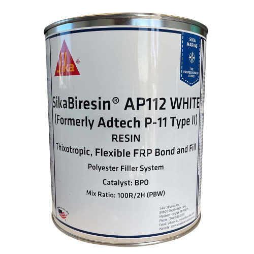 Sika SikaBiresin® AP112 White Gallon BPO Hardener Required - P/N 606128