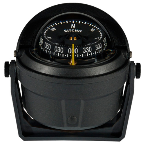 Ritchie B-81-WM Voyager Bracket Mount Compass - Wheelmark Approved for Lifeboat & Rescue Boat Use - P/N B-81-WM